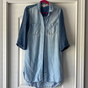 Cloth & stone chambray dress
